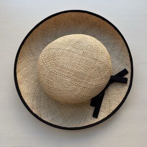 Zimmermann Trim Mini Boater Straw Hat - Size S - NEW!